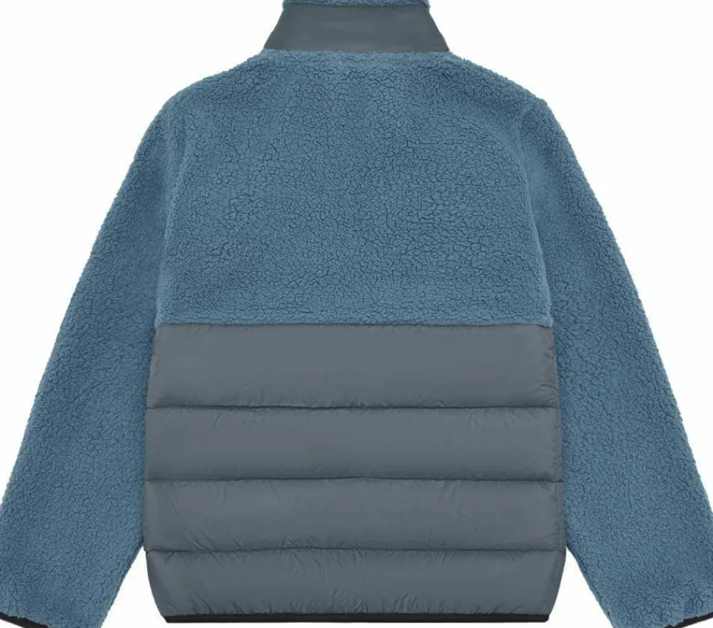 Color Kids Kids' Fleece Jacket With Quilt Coronet Blue Online