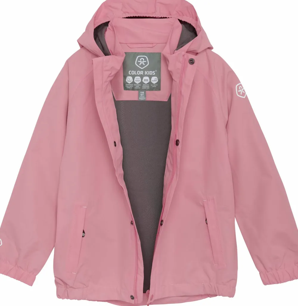 Color Kids Kids' Shell Jacket Foxglove