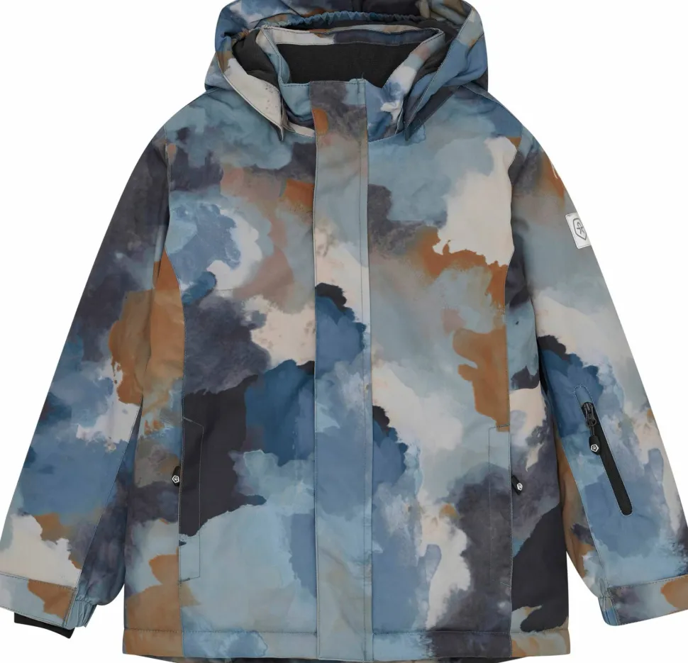 Color Kids Kids' Ski Jacket AOP Stormy Weather