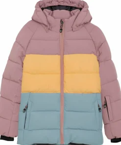 Kids' Ski Jacket Quilt & Colorblock Barn Barnjackor & Västar