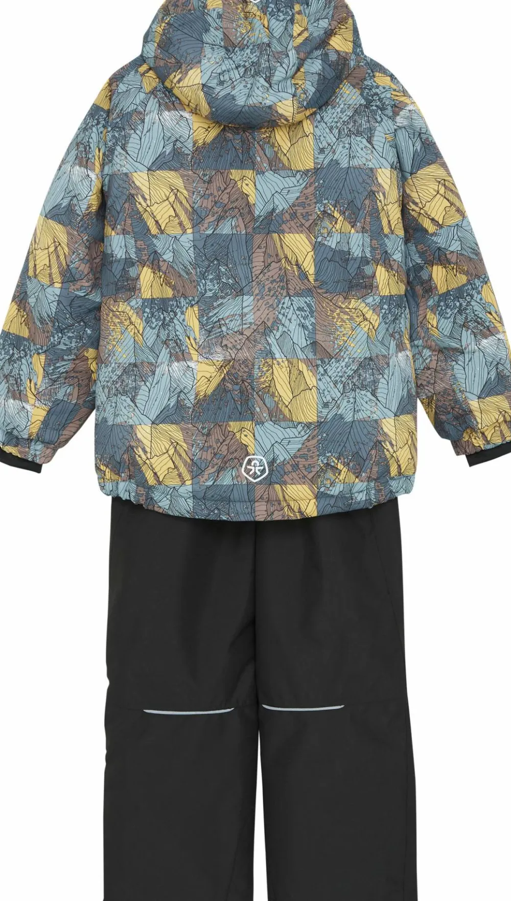 Clearance Kids' Ski Set AOP Snowboarding