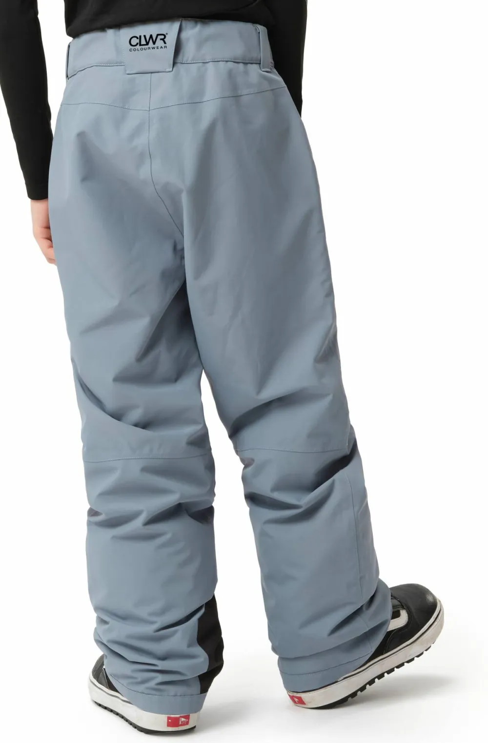 ColourWear Juniors' Line Pants Grey Blue Hot