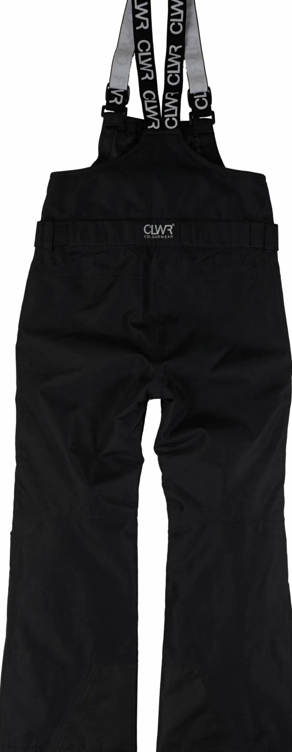 ColourWear Juniors' Slash Bib Pants Black