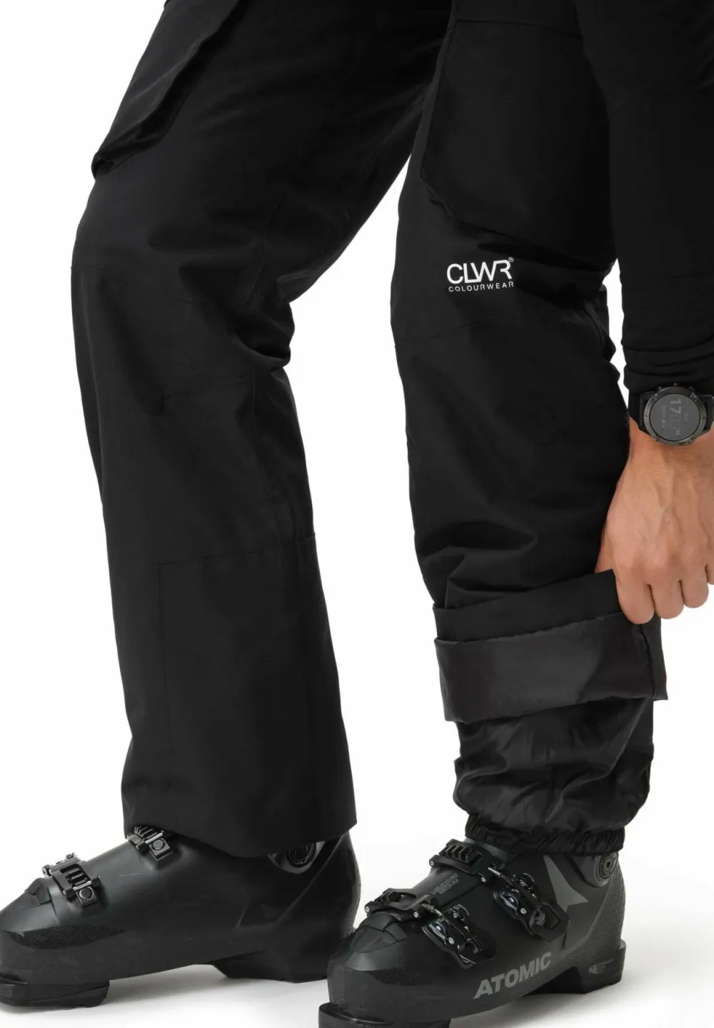 ColourWear Men's Flight Pants Black Clearance