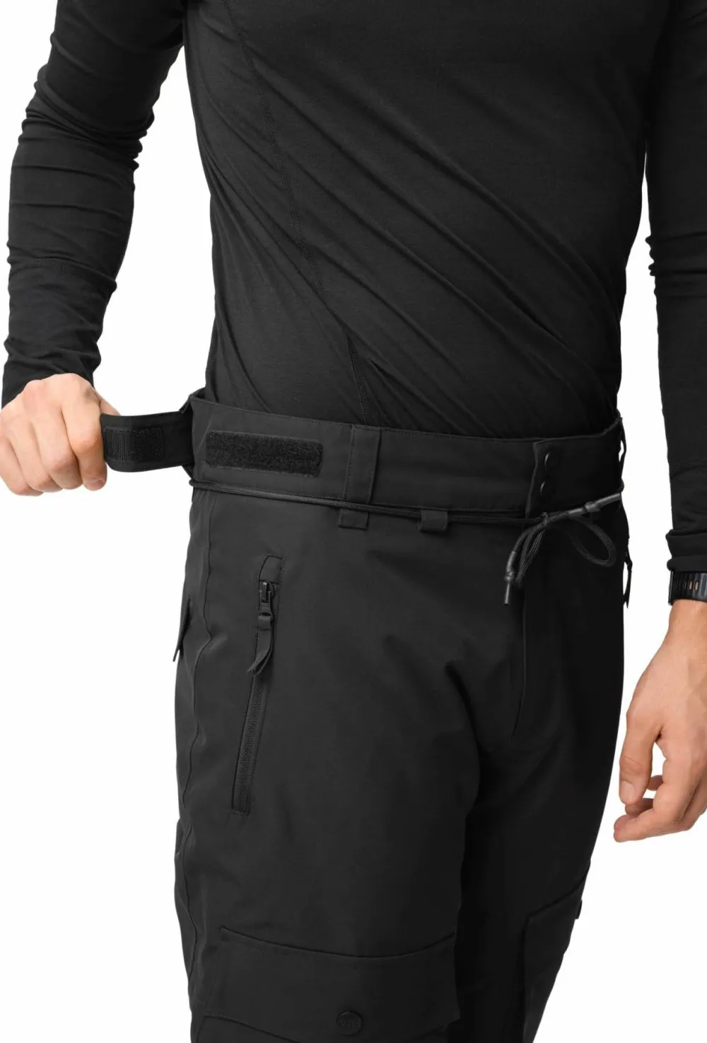 ColourWear Men's Flight Pants Black Clearance