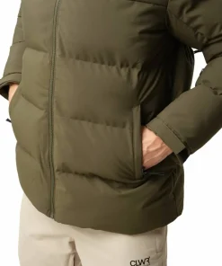 ColourWear Men's Pole Jacket Dark Olive New