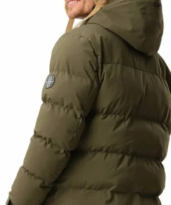 ColourWear Men's Pole Jacket Dark Olive New