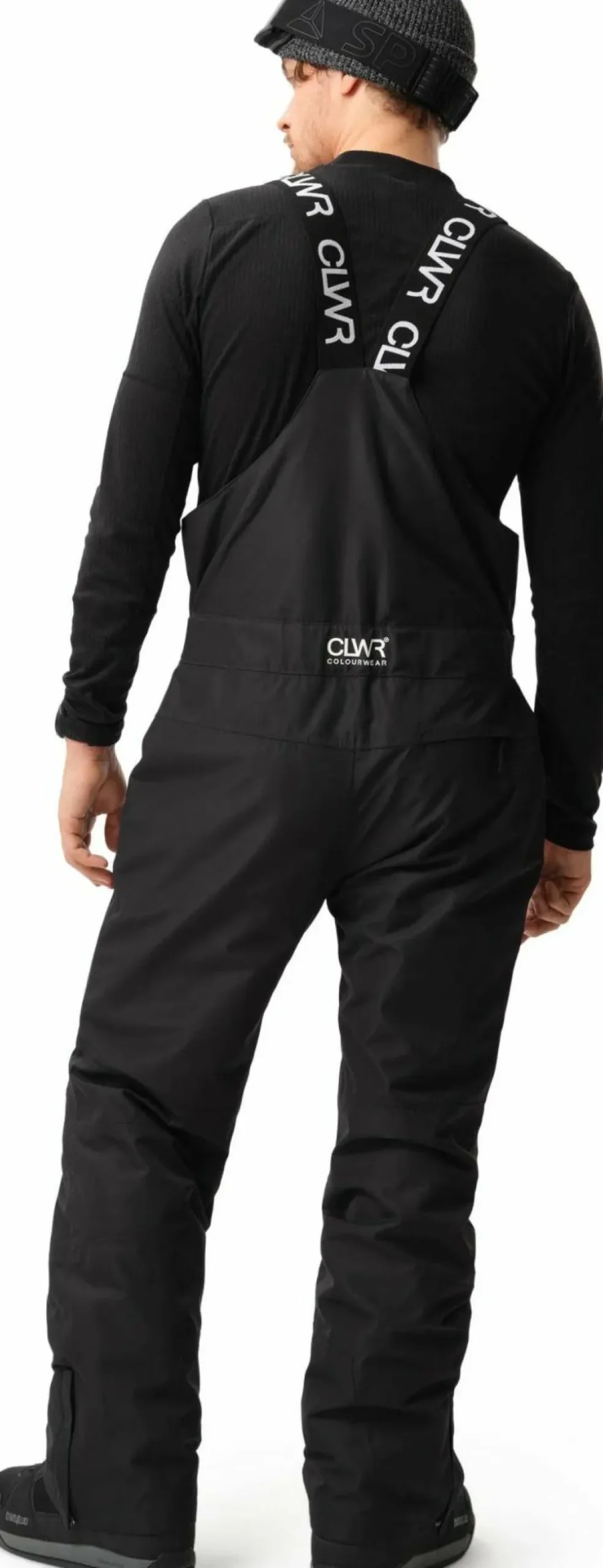 ColourWear Men's Slash Bib Pants Black Outlet