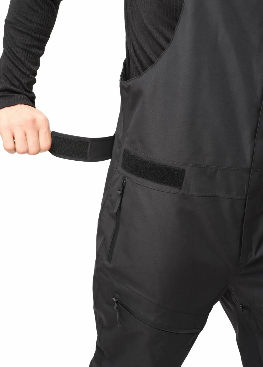 ColourWear Men's Slash Bib Pants Black Outlet