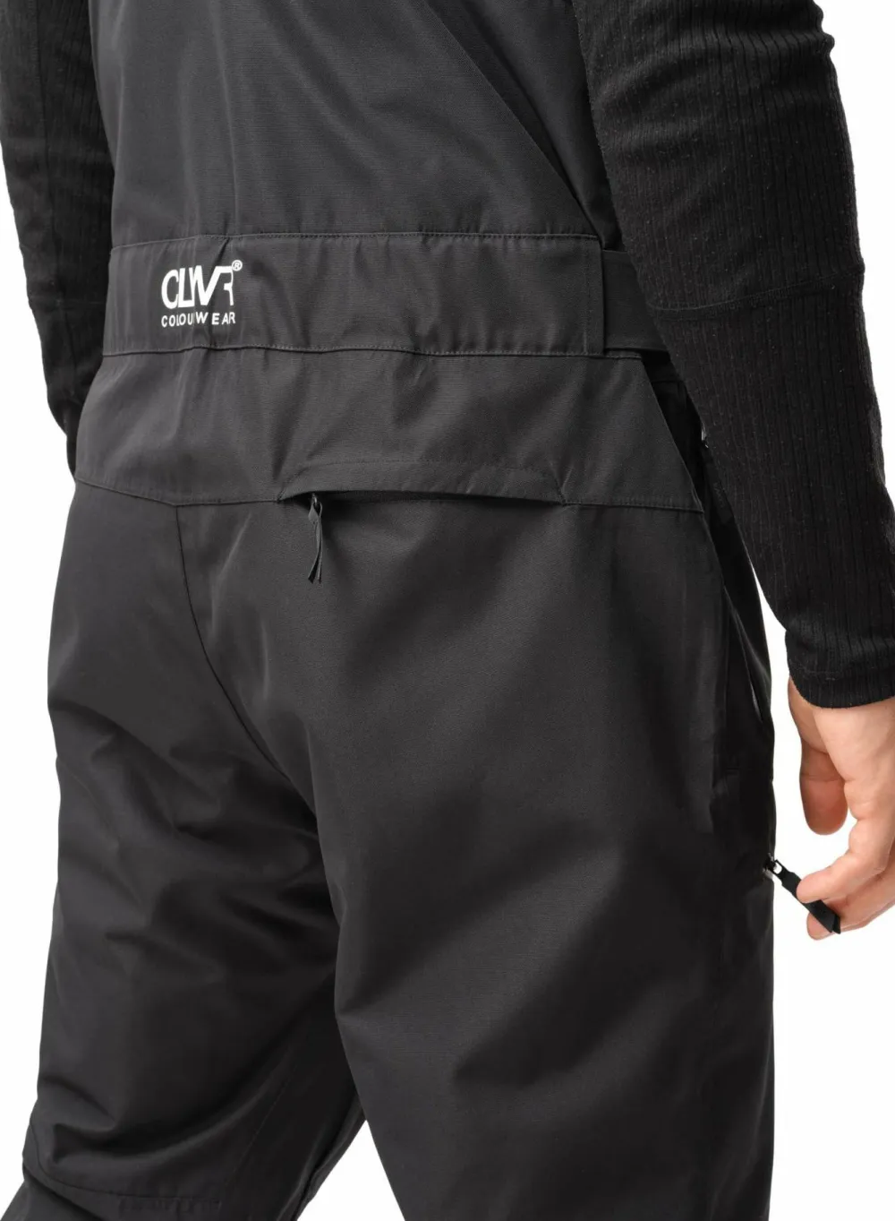 ColourWear Men's Slash Bib Pants Black Outlet