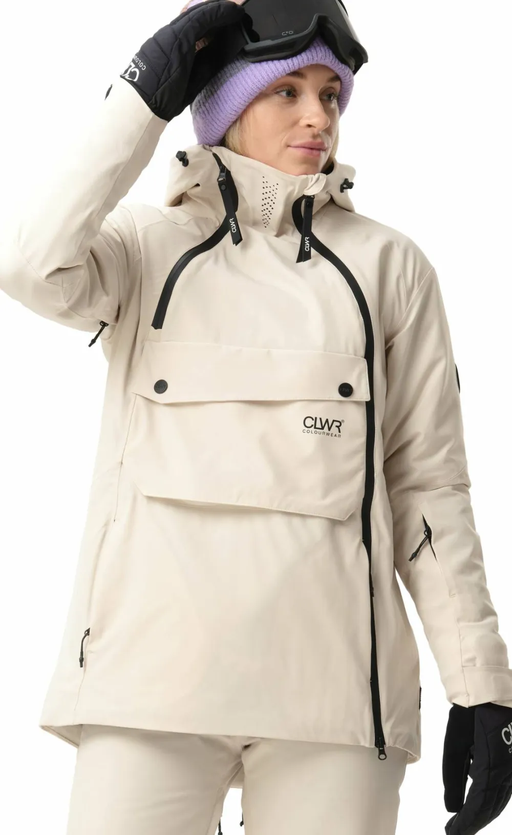 ColourWear Women Cake Anorak 2.0 Off-White Best