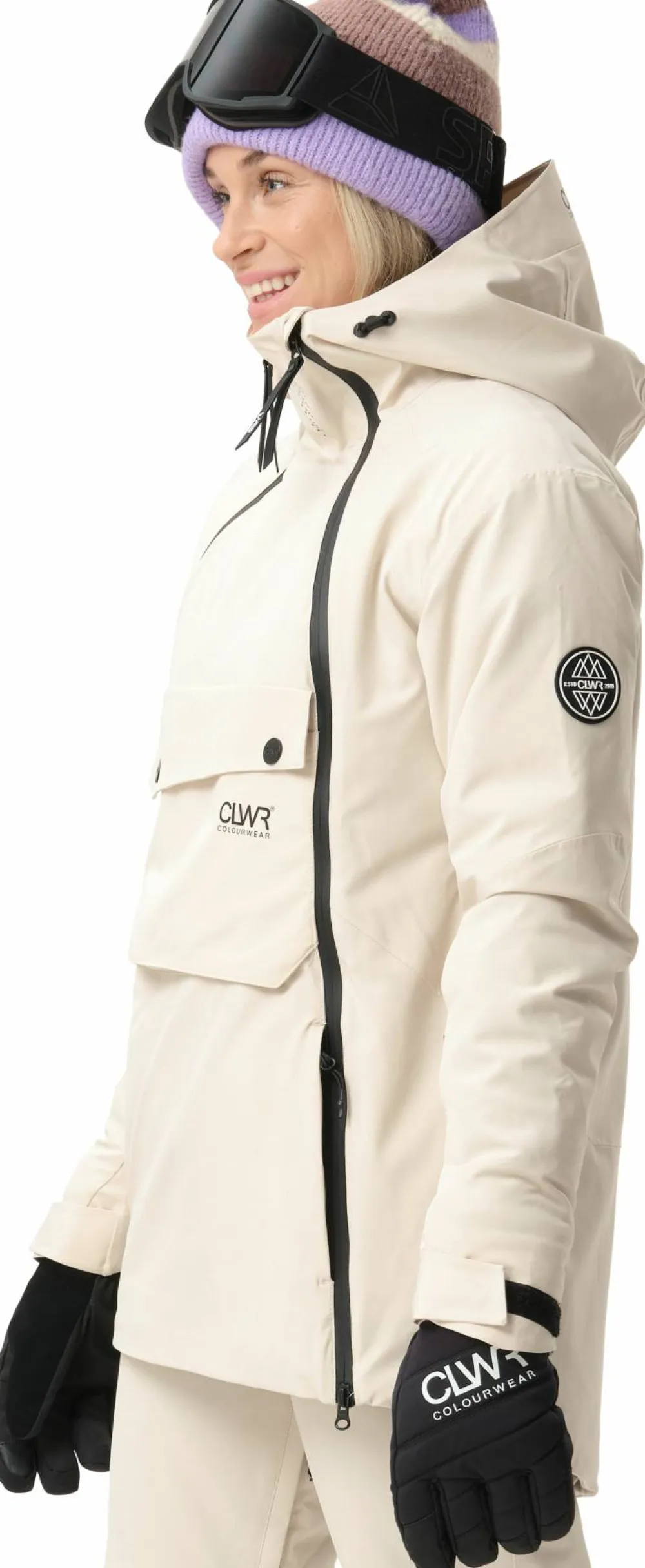 ColourWear Women Cake Anorak 2.0 Off-White Best