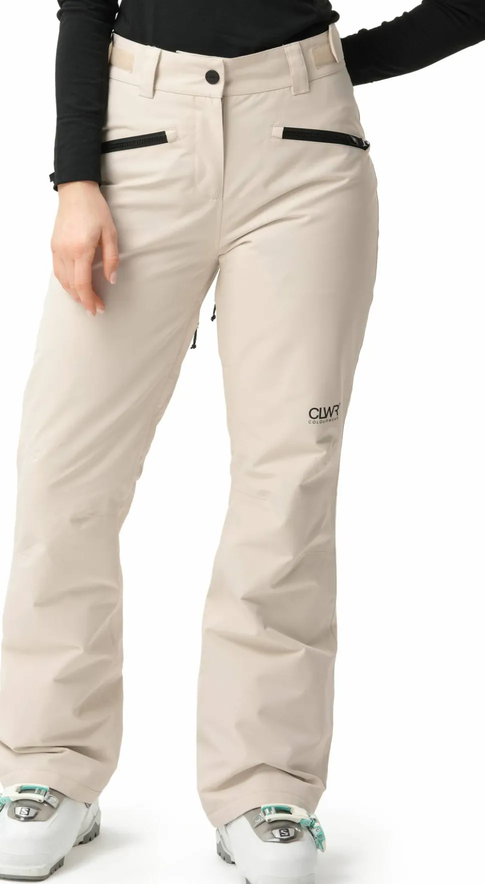 ColourWear Women's Cork Pant Off-white