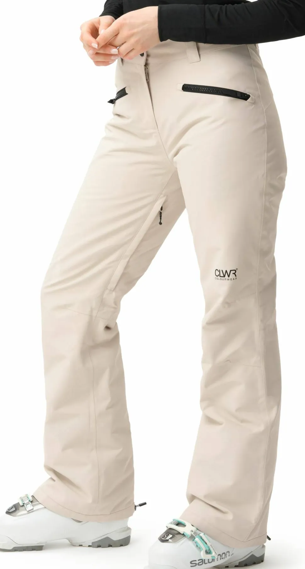 ColourWear Women's Cork Pant Off-white