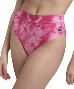 ColourWear Women's High Waist Bikini Nebulosa Cerise