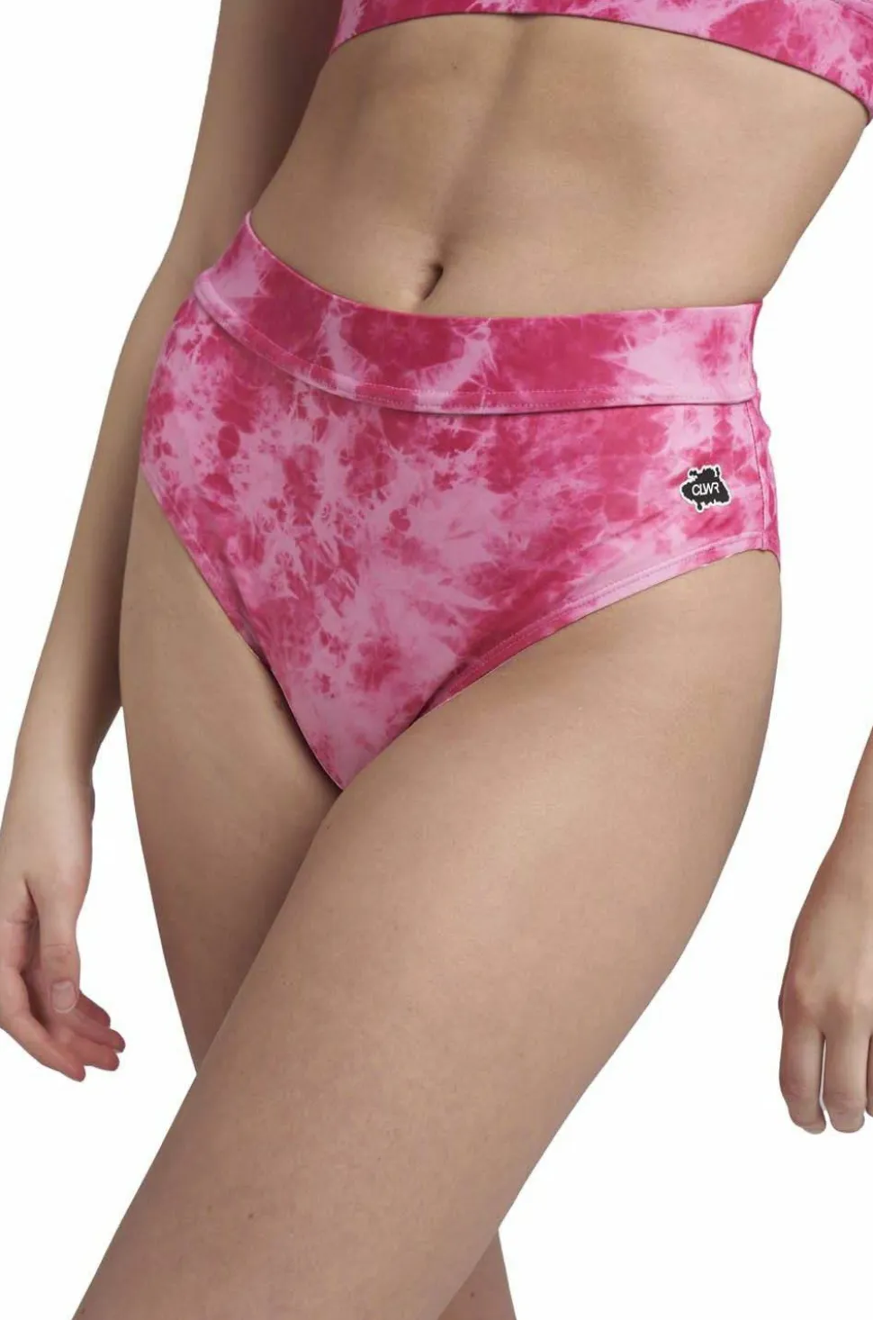 ColourWear Women's High Waist Bikini Nebulosa Cerise