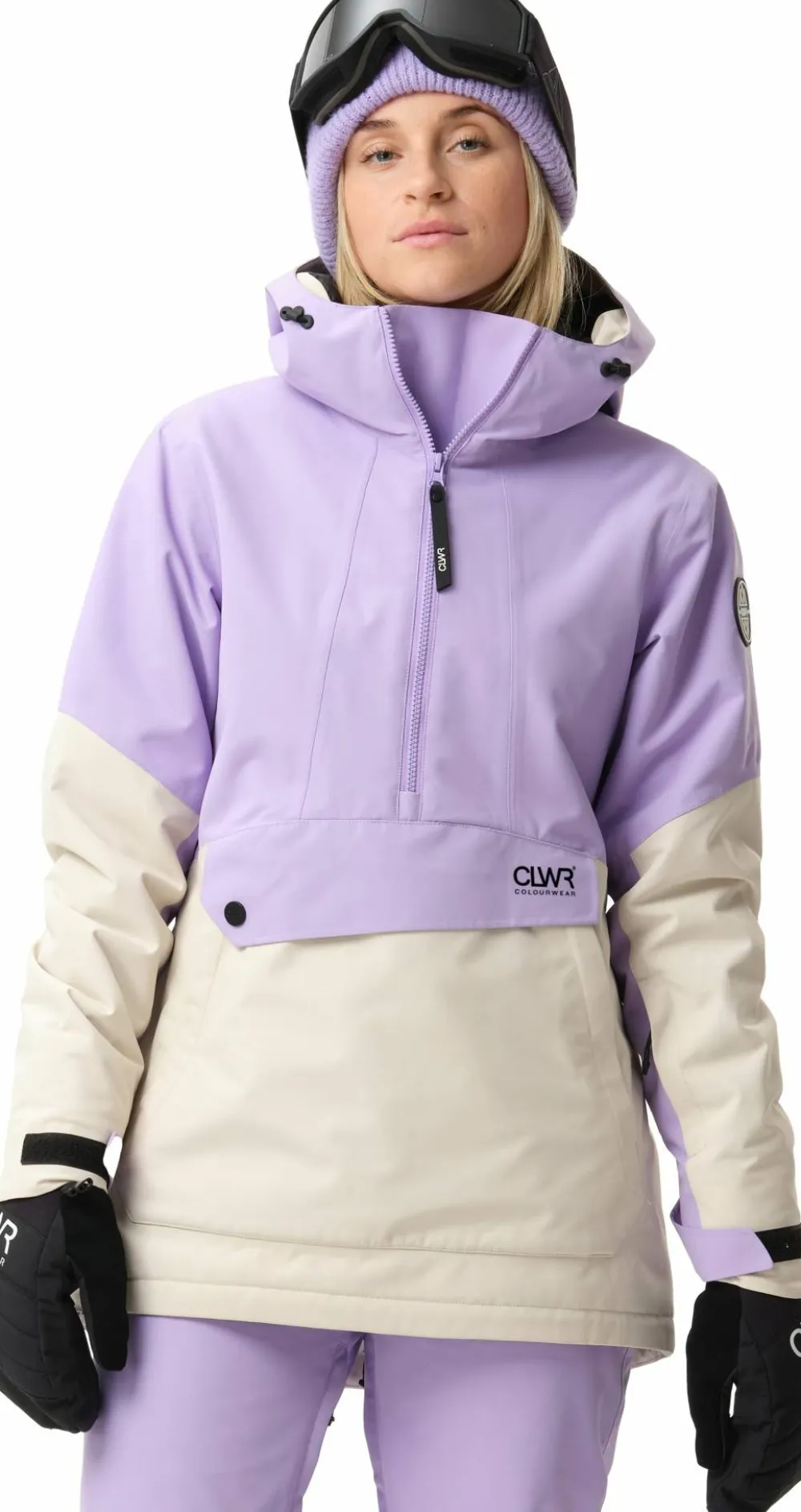ColourWear Women's Homage Anorak 2.0 Purple Sale