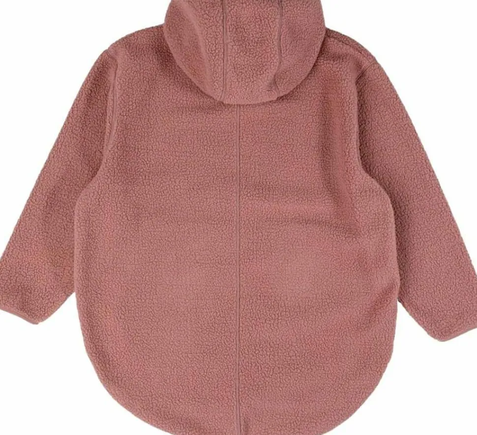 ColourWear Women's Oversized Pile Dark Rose