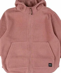 ColourWear Women's Oversized Pile Dark Rose