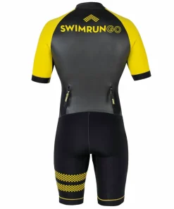 Colting Wetsuits Men's Swimrun Go Black/Yellow Online