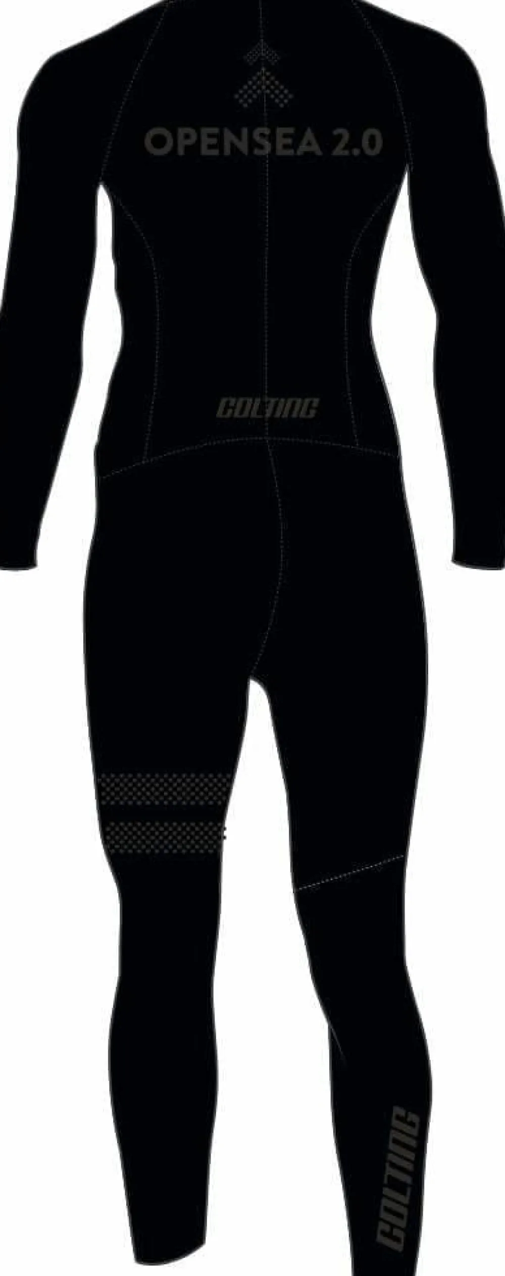 Colting Wetsuits Women's Opensea 2.0 Wetsuit Black Hot