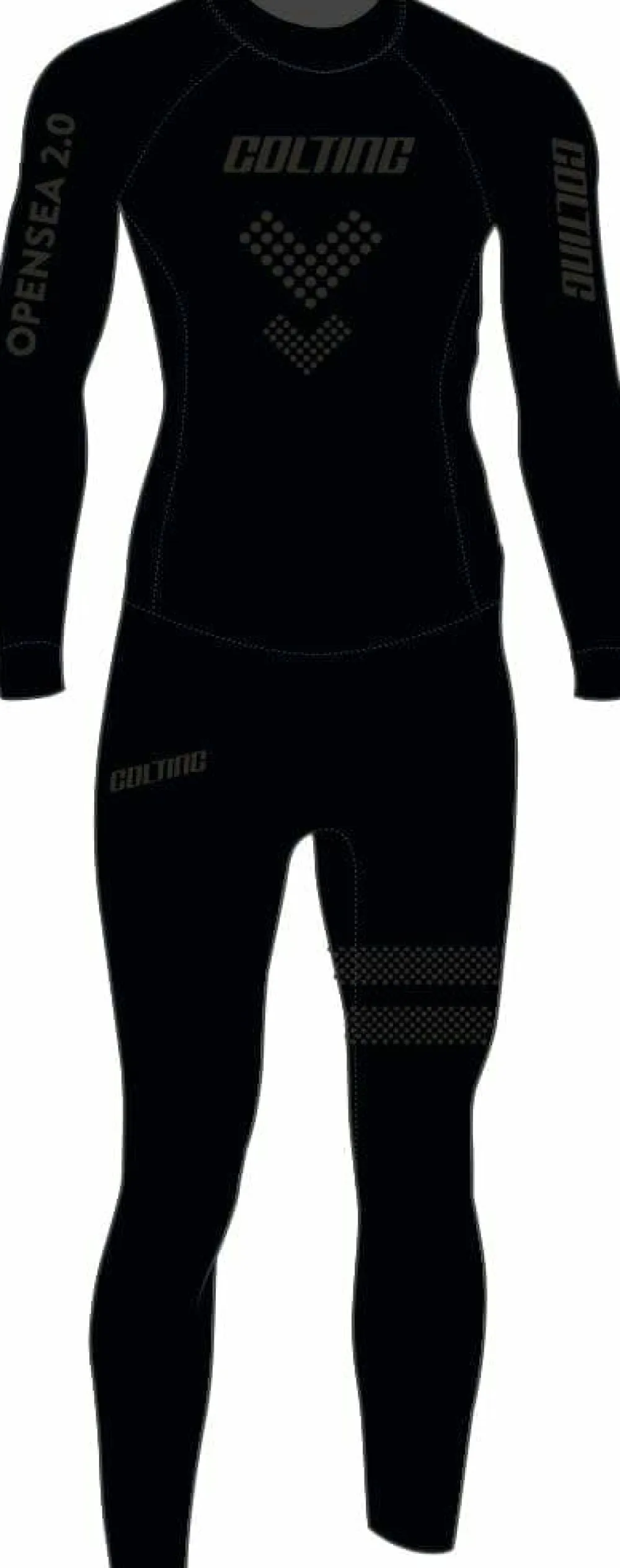 Colting Wetsuits Women's Opensea 2.0 Wetsuit Black Hot