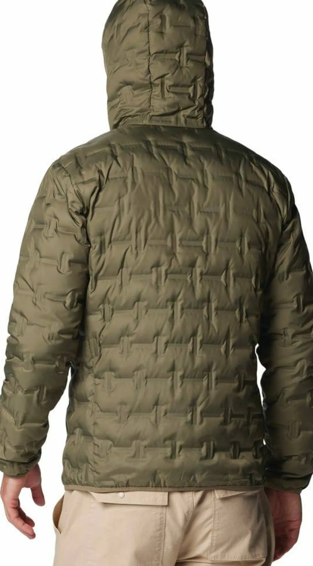 Men's Delta Ridge II Down Hooded Jacket Herrjackor