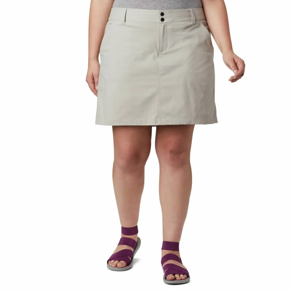 Columbia Saturday Trail Skort Fossil