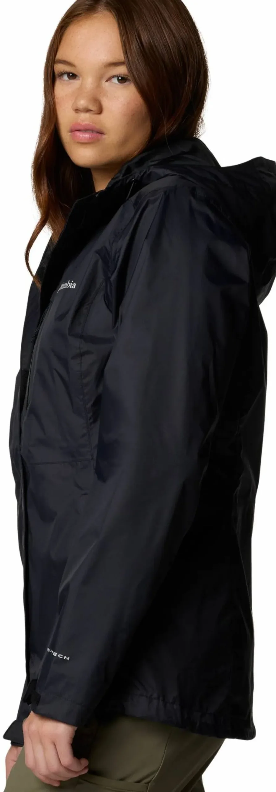 Columbia Women's Pouring Adventure lll Jacket Black New