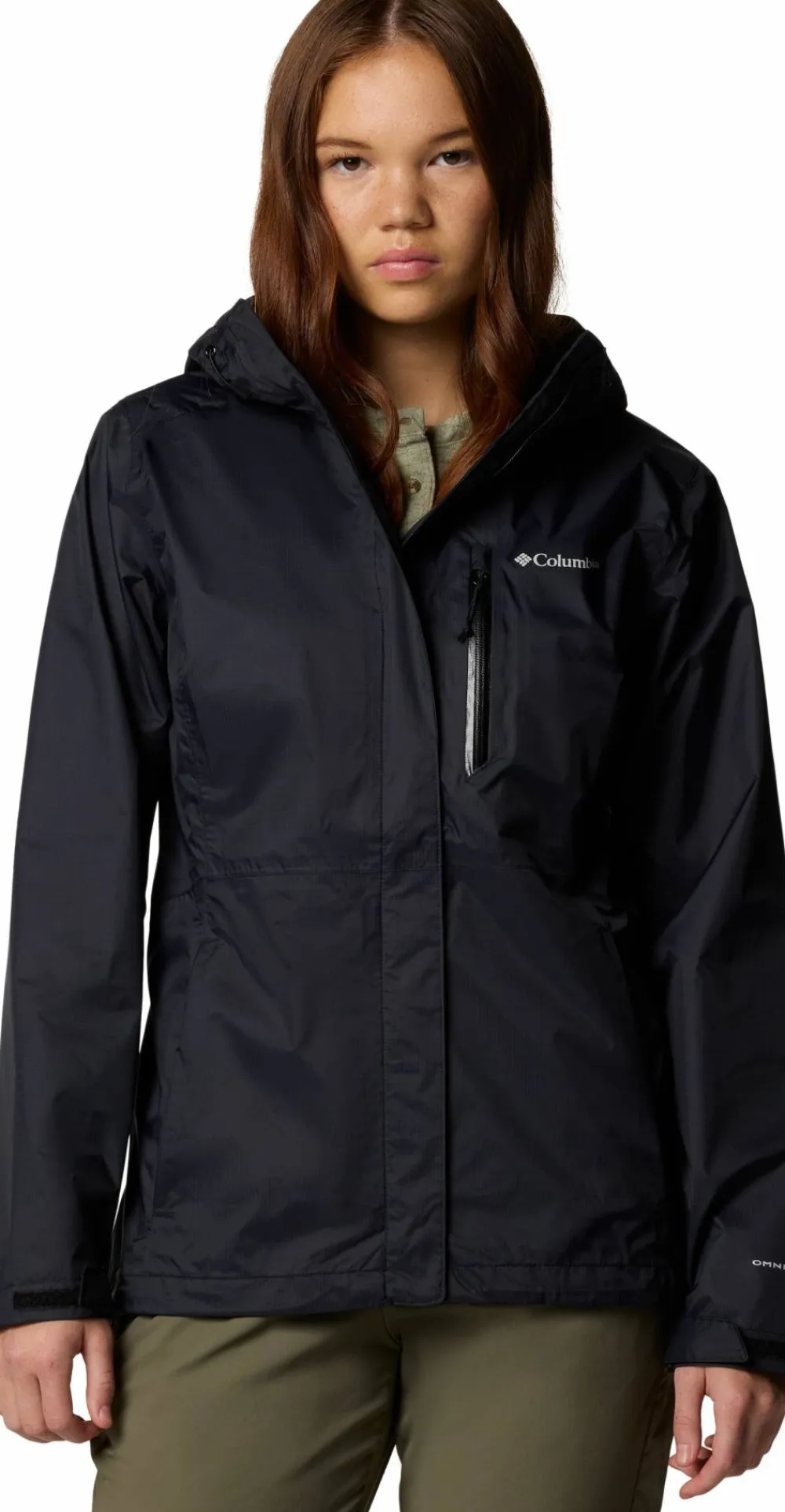 Columbia Women's Pouring Adventure lll Jacket Black New