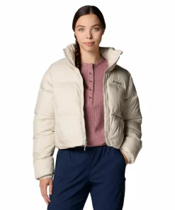 Columbia Women's Puffect II Cropped Jacket Dark Stone Hot