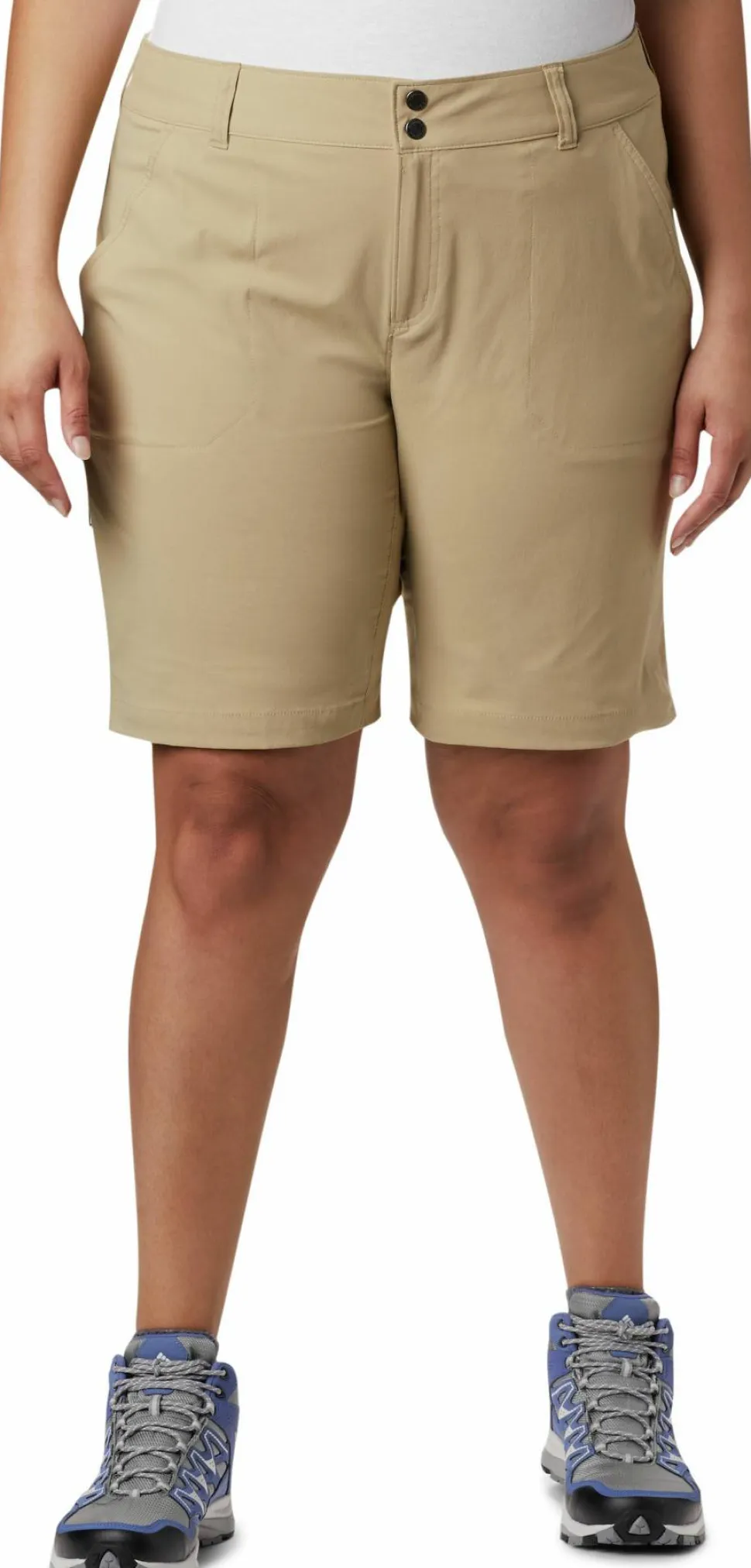 Columbia Women's Saturday Trail Long Short British Tan