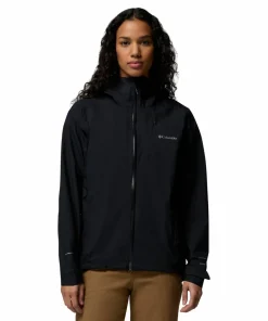 Columbia Women's Trailborne 2.5L Packable Waterproof Jacket Black Hot