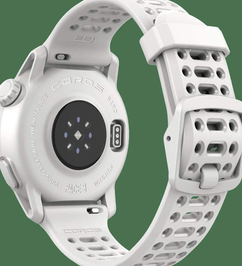 Coros Pace 3 Silicone White Online