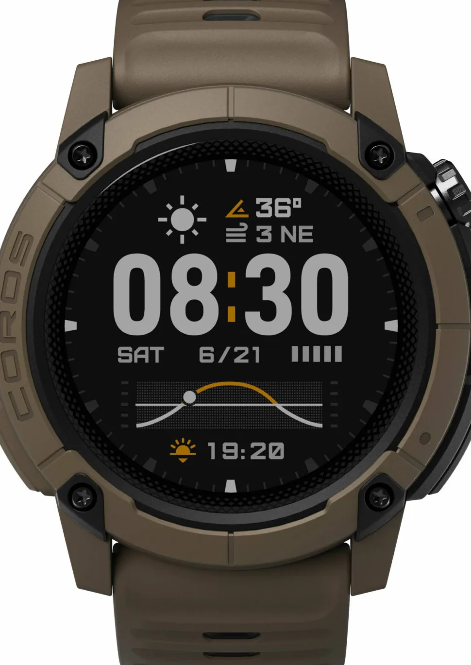 Coros Nomad GPS Adventure Watch Brown