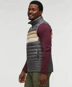 Cotopaxi Men's Fuego Down Vest Cinder Stripes Clearance