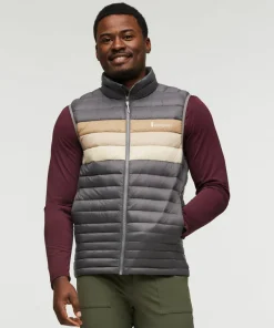Cotopaxi Men's Fuego Down Vest Cinder Stripes Clearance