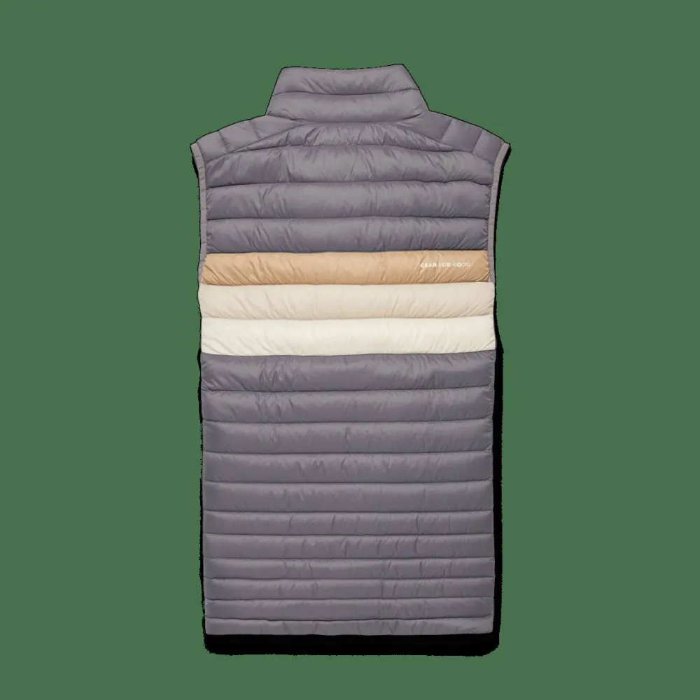 Cotopaxi Men's Fuego Down Vest Cinder Stripes Clearance