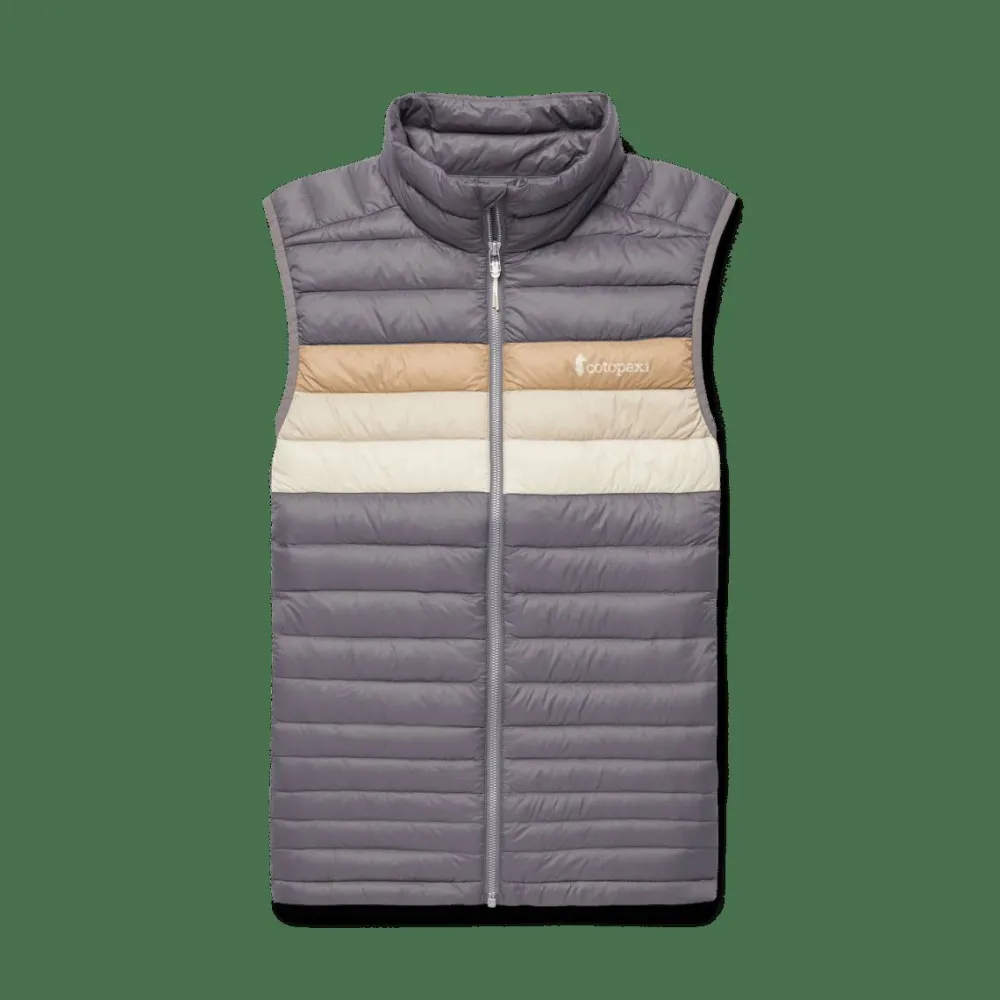 Cotopaxi Men's Fuego Down Vest Cinder Stripes Clearance