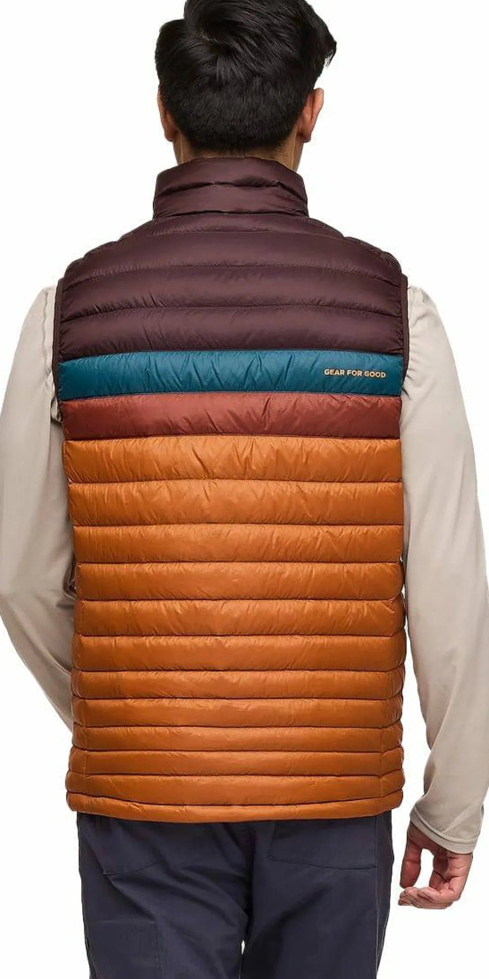 Cotopaxi Men's Fuego Down Vest Coffee And Sienna