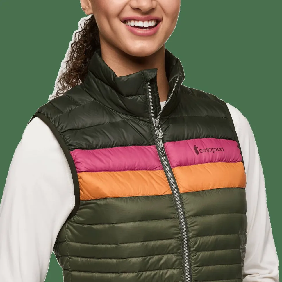 Cotopaxi Women's Fuego Down Vest Woods And Fatigue