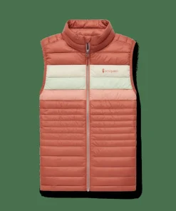 Cotopaxi Women's Fuego Down Vest Faded Brick Stripes Sale