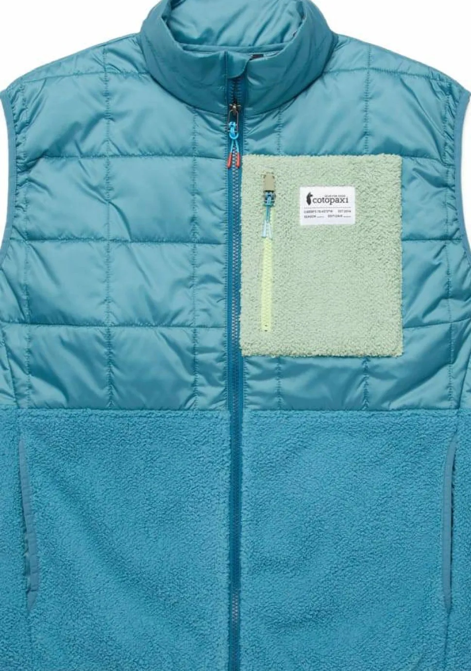 Cotopaxi Women's Trico Hybrid Vest Blue Spruce/Drizzle