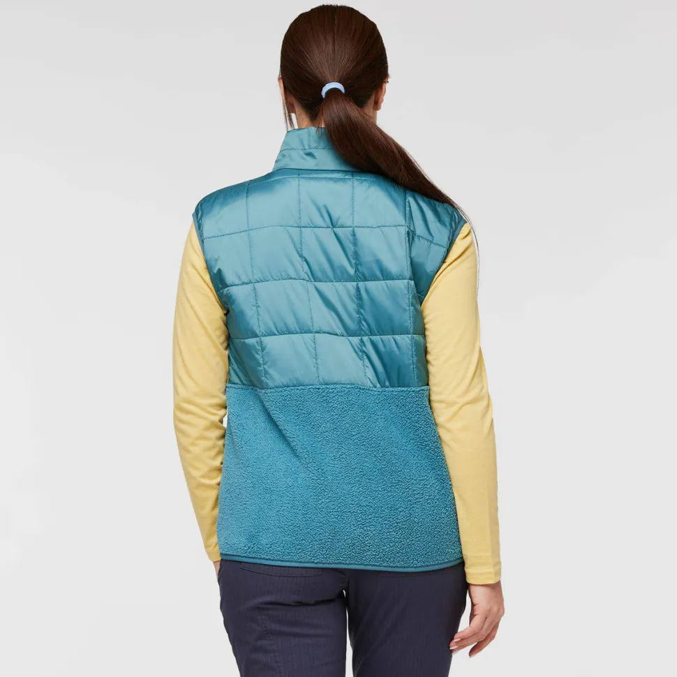 Cotopaxi Women's Trico Hybrid Vest Blue Spruce/Drizzle