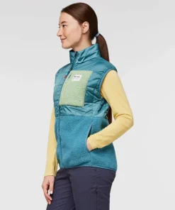 Cotopaxi Women's Trico Hybrid Vest Blue Spruce/Drizzle
