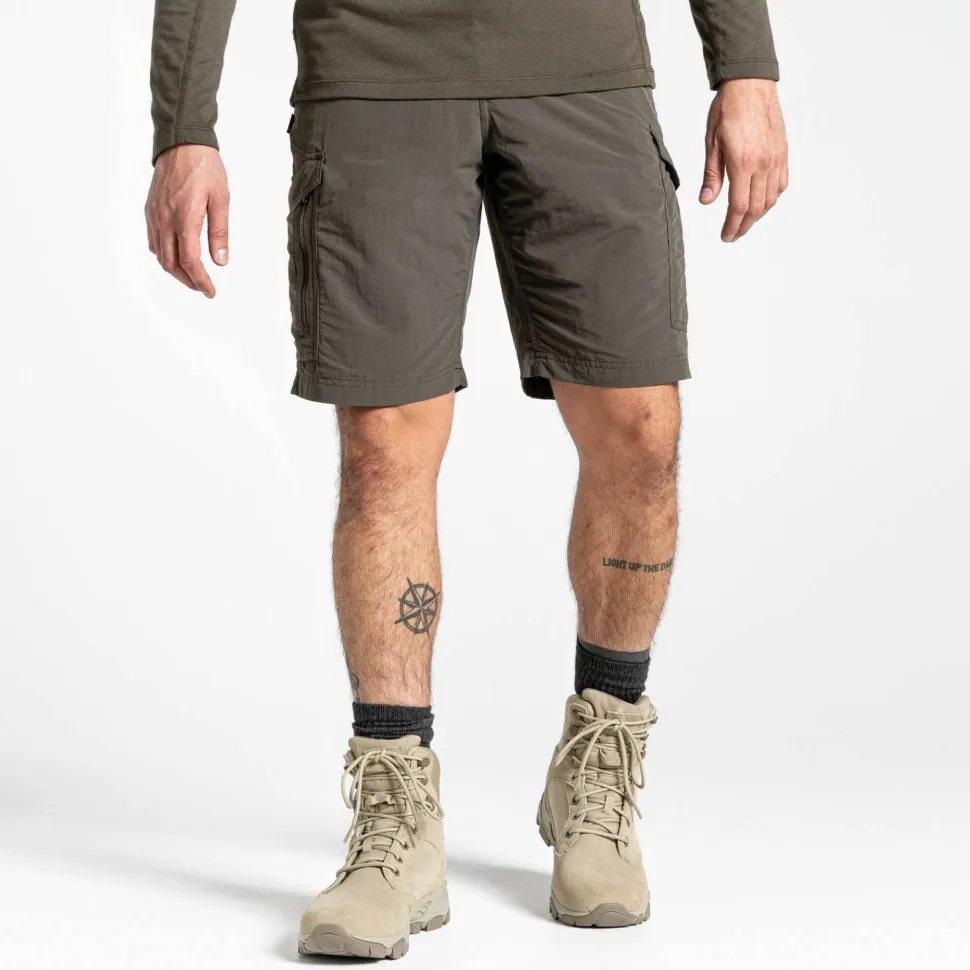 Craghoppers Men's Nosilife Cargo Short II Black Pepper
