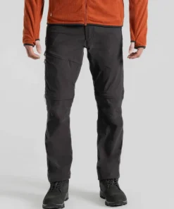 Craghoppers Men's Nosilife Pro Convertible Trouser III Black Pepper