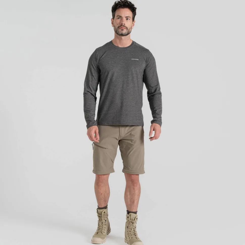 Craghoppers Men's Nosilife Pro Convertible Trouser III Pebble