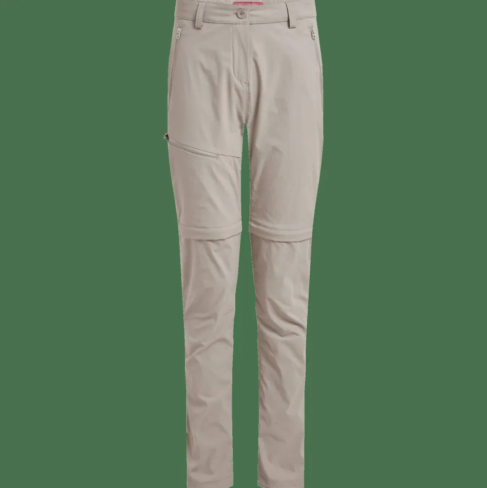 Craghoppers Women's Nosilife Pro Convertible Trouser III Soft Mushroom Sale