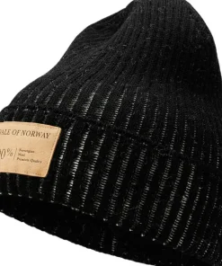 Dale of Norway Alvøy Hat Norweigan Wool Black Offwhite Hot